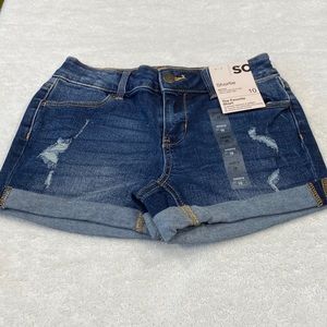 NWT SO denim shorts size 10